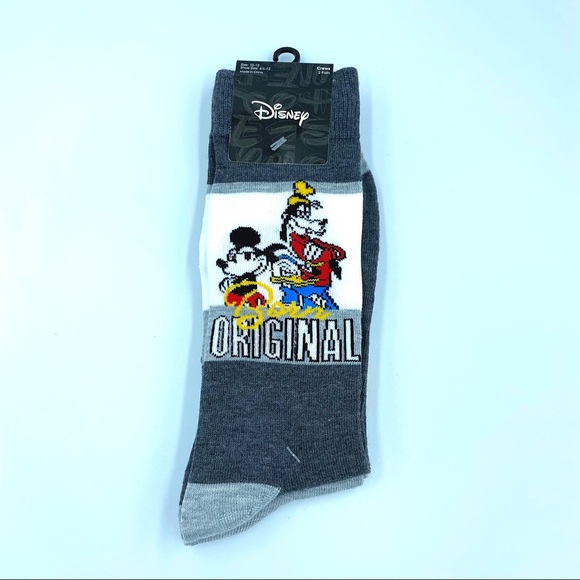 Disney Other - Disney Mickey Mouse Donald Duck Goofy Crew Socks